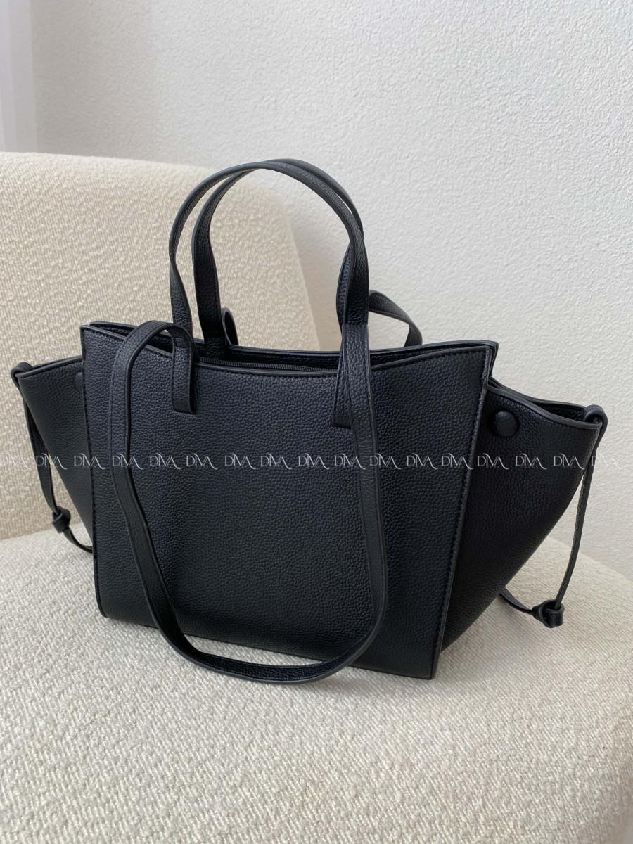 Shopper kabelka Gallantry čierna