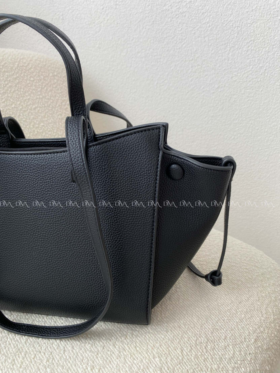 Shopper kabelka Gallantry čierna