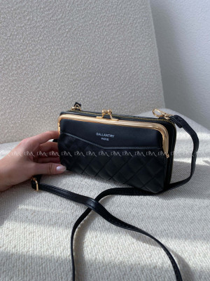 Crossbody kabelka Gallantry Paris čierna