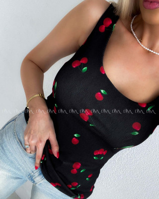 Tielko cherry čierne M 427