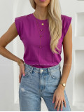 Basic tričko magenta AB 279