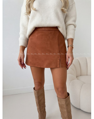 Jelenicový skort škoricový AB 700