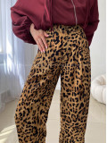 Ľahké leopardie nohavice P 2044