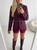 Sako s krajkou burgundy AB 811 Sako s krajkou burgundy AB 811