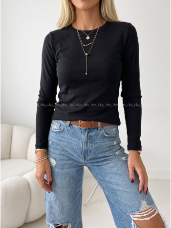 Basic top čierny AB 815