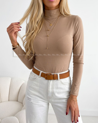 Basic rolákové body latté hnedé AB 816