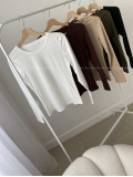 Basic top čokoládový AB 815 Basic top čokoládový AB 815