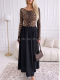 Maxi šaty leopardie ellie VV 110 Maxi šaty leopardie ellie VV 110