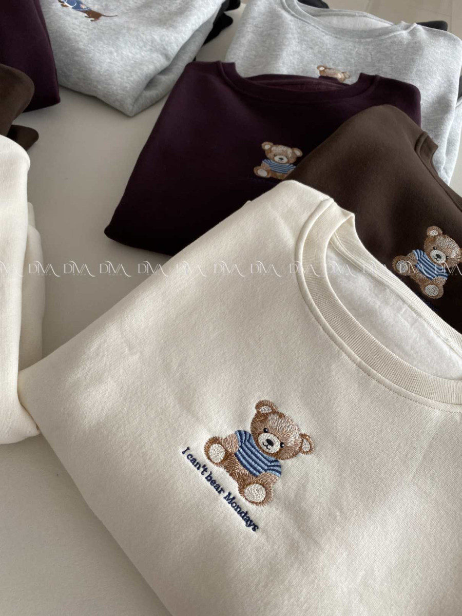 Zateplená oversize mikina teddy bear krémová B 113 Zateplená oversize mikina teddy bear krémová B 113