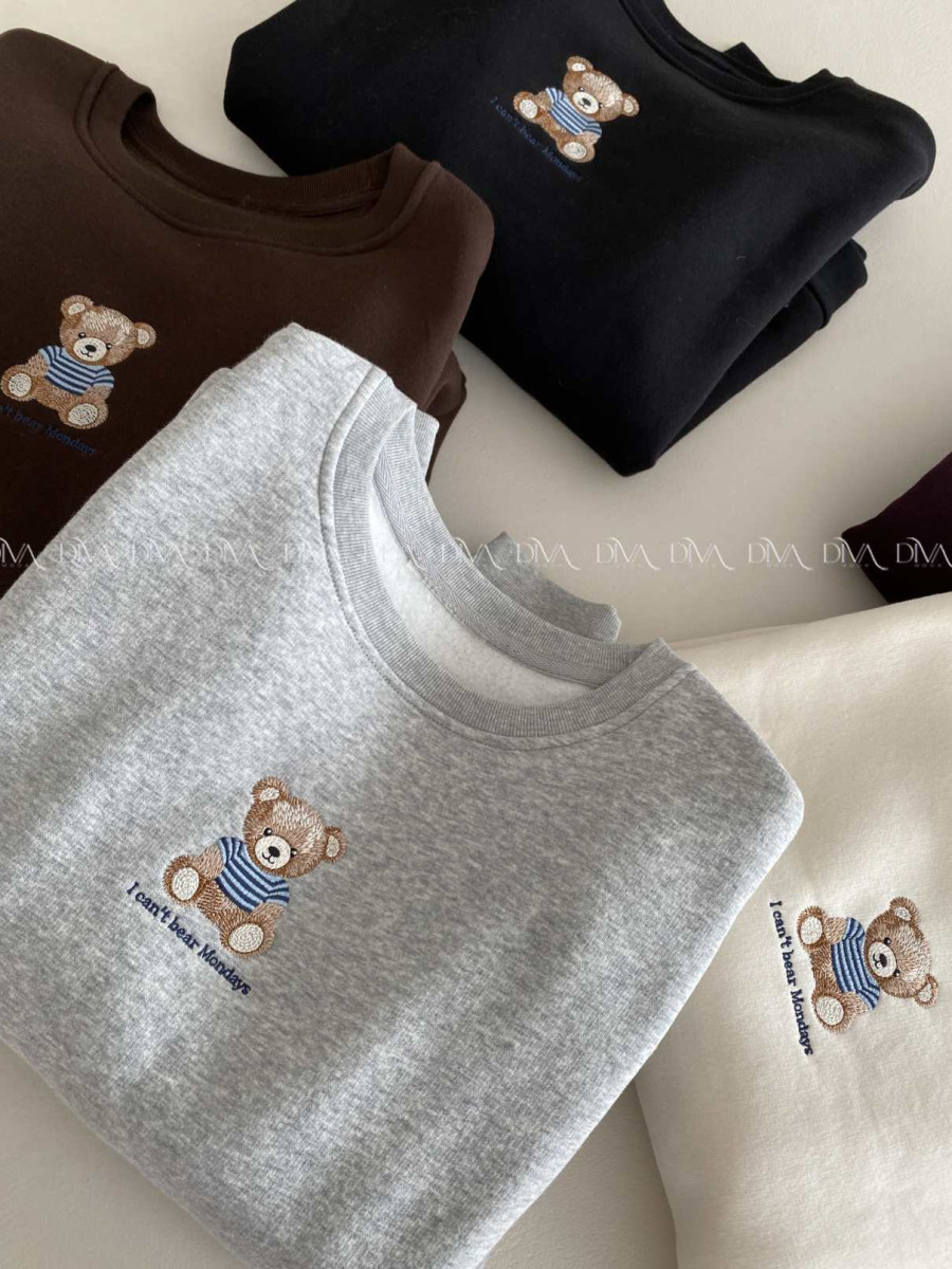 Zateplená oversize mikina teddy bear sivá B 113 Zateplená oversize mikina teddy bear sivá B 113