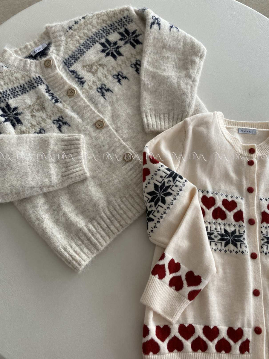 Svetrík na gombíky snow AB 996