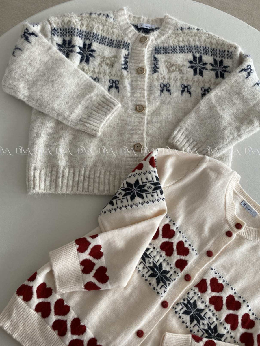 Svetrík na gombíky snow AB 996
